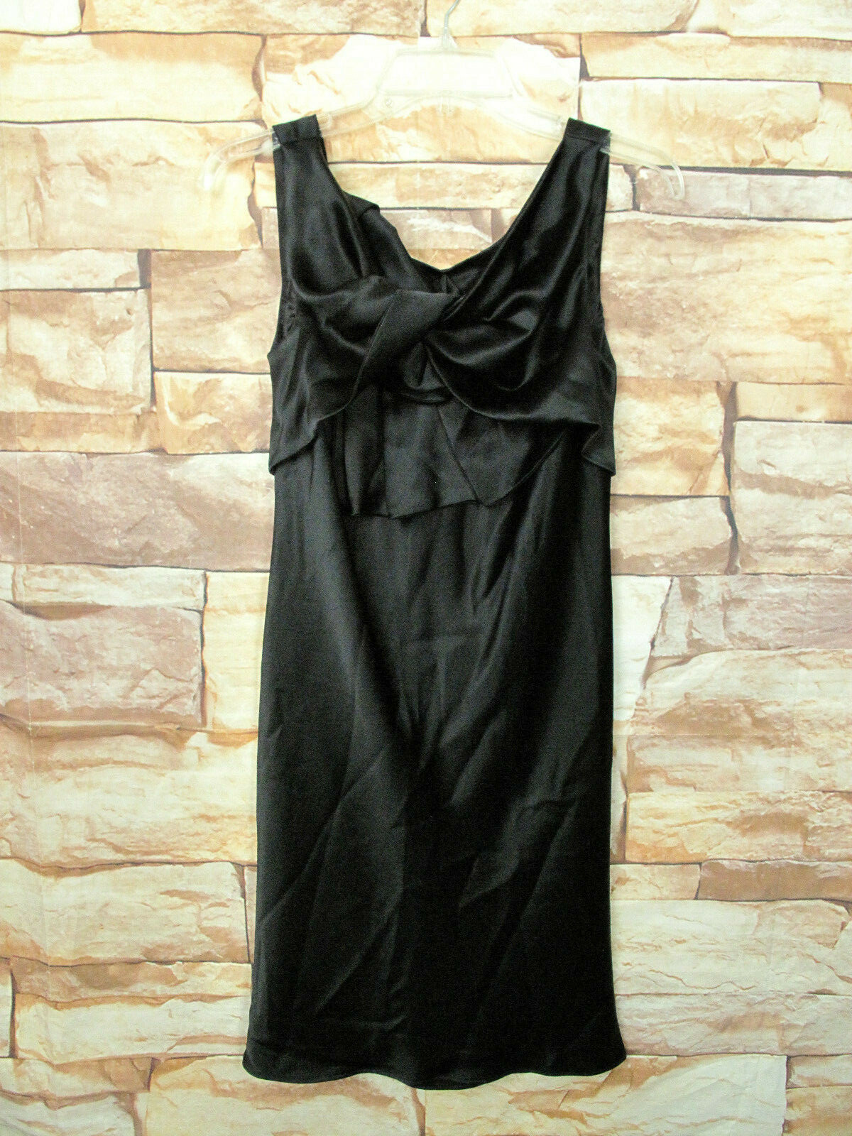 A.B.S. Allen Schwartz Collection Womens Dress Sz 2 Black Formal with lining X-24