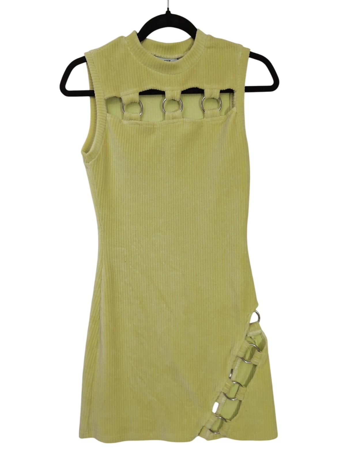 The Ragged Priest Atmosphere Dress Womens UK 6 US 2 Yellow Edgy Indie Festival