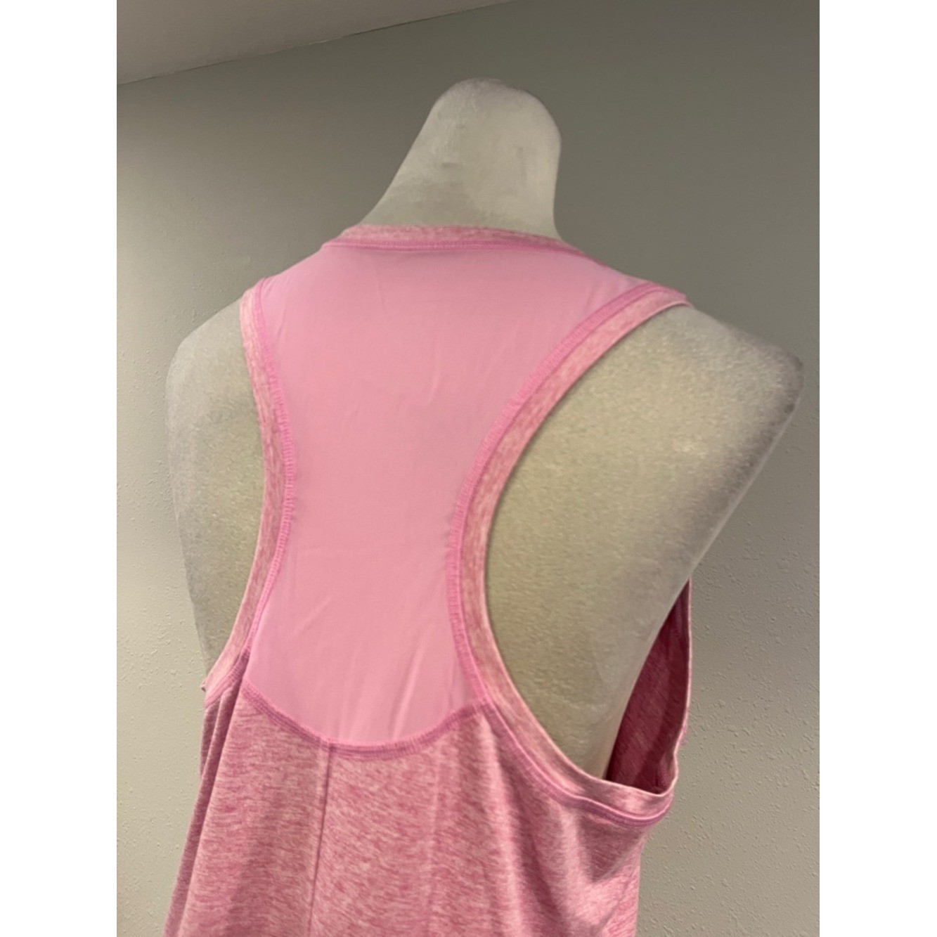 Tek Gear Pink Heather DryTek Active mini dress size large