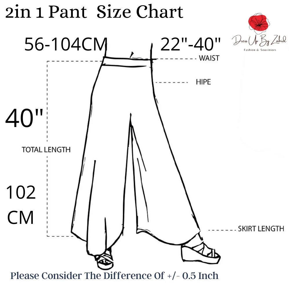 Magical Low Cut Aladdin Pants can be converted into a jumpsuit. Get 3 pieces