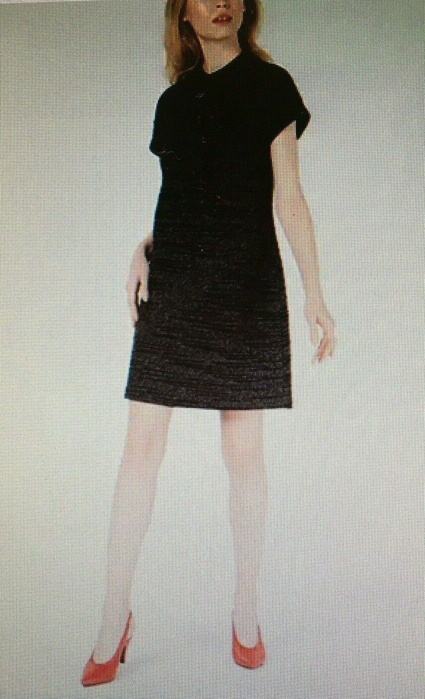 NWT Womens Jersey Stretch Dress EasyCare Size Medium PeterPanCollar MAISON JULES