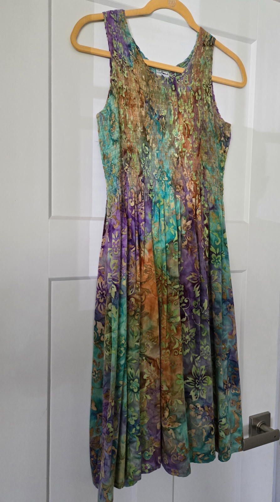 LOST RIVER CLOTHING CO WOMENS MIDI FLORAL SUNDRESS in SIZE SMALL-GREAT DRESS!!