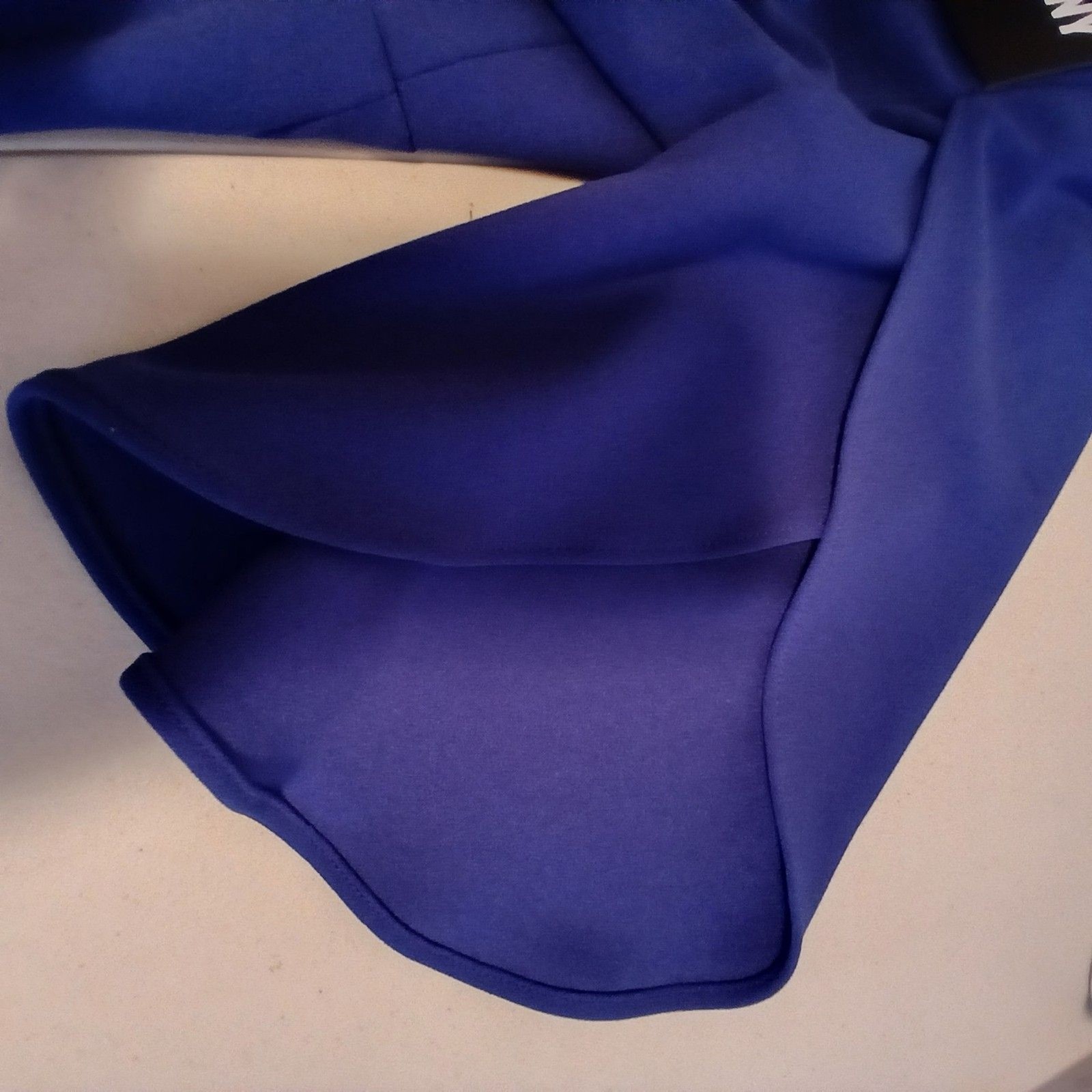 DKNY Elegant Royal Blue A-line Mermaid Hem Cocktail Party Dress Size 12 NEW