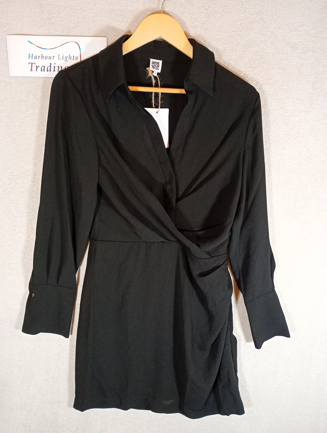 La Redoute Collection Dress Womens Eu 38 UK 8 Black Brand New Smart/Casual Work