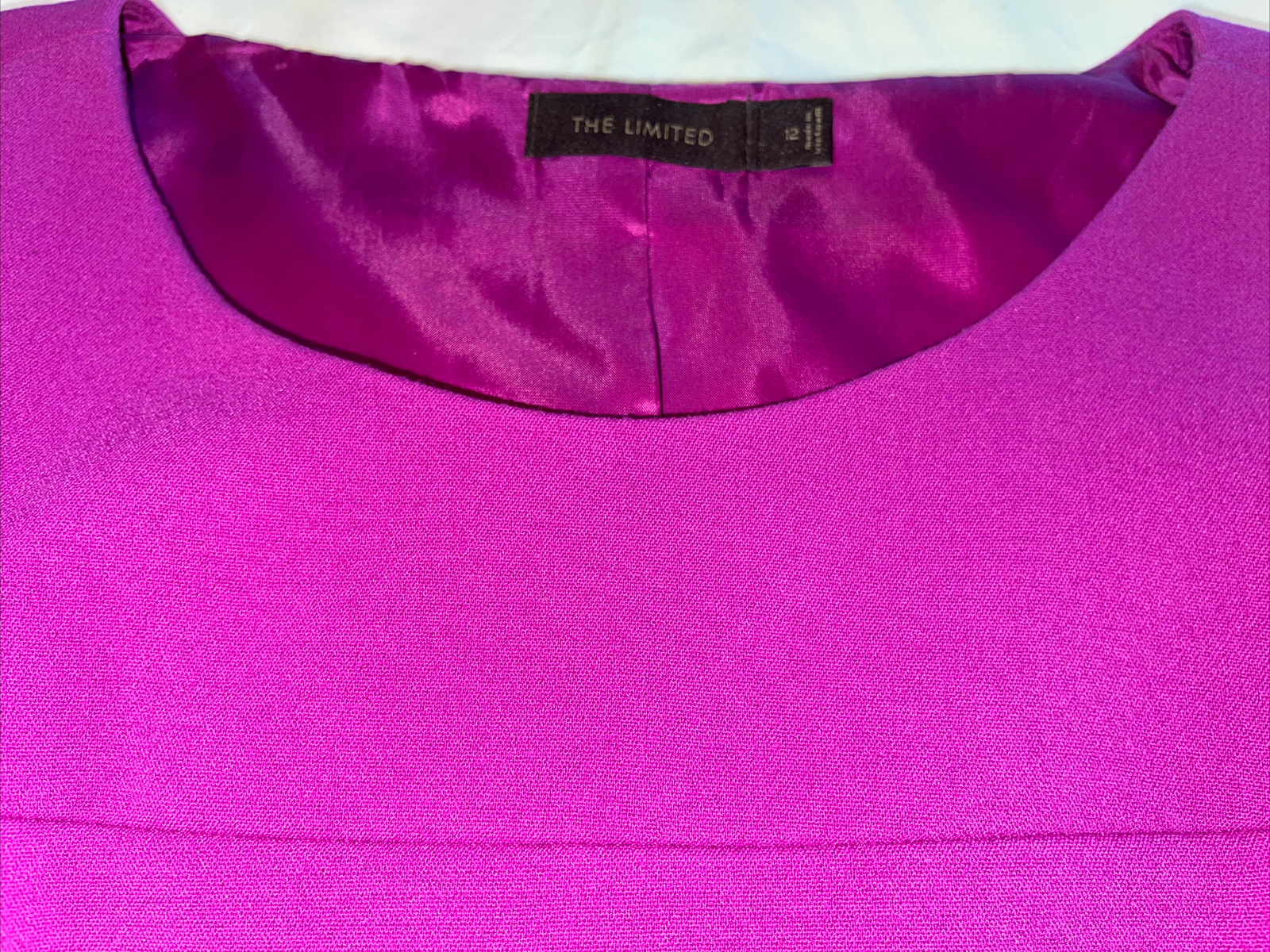 The Limited Dress, Size 12, Machine Wash, Great For Any Occasion, With Zipper.