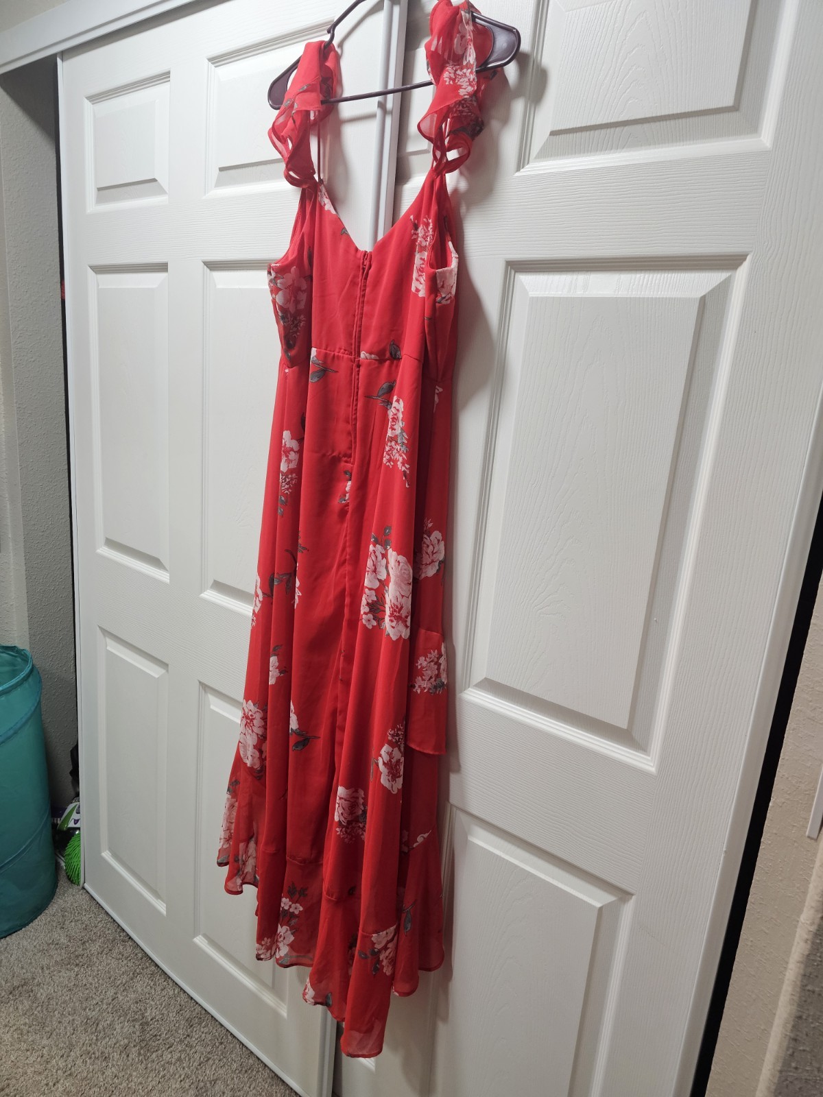 Speechless Floral Cold Shoulder High-Low Maxi Dress – NWT – Size XXL