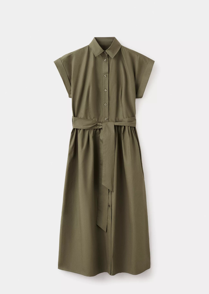 NWT mango Belt shirt dress