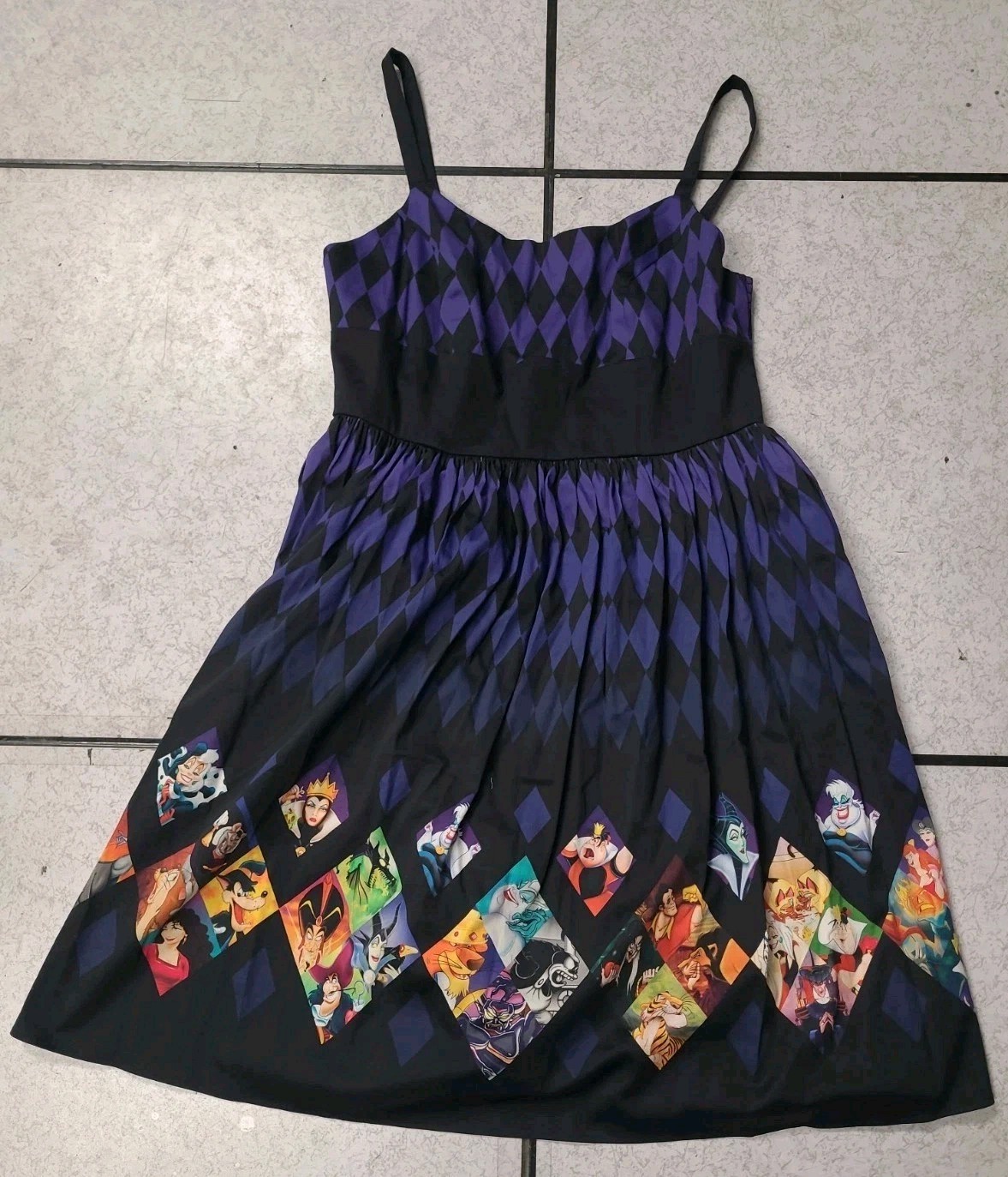 Disney Dress Shop Villains Tank Dress Dapper Days Halloween Good to be Bad – 1X