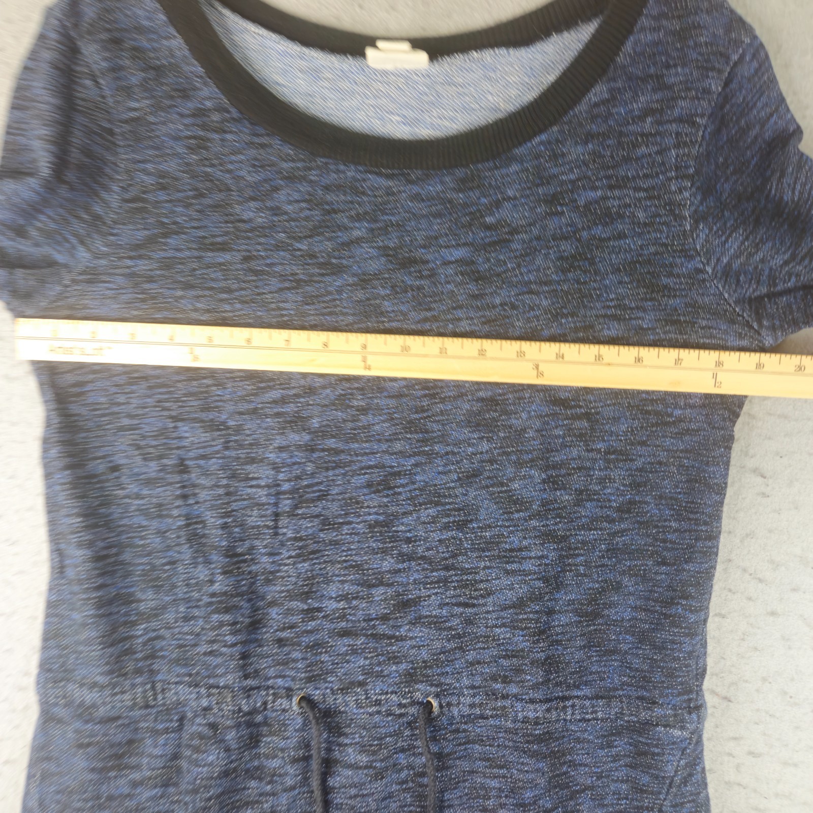 Converse One Star Knit Sweater Dress Womens Medium Blue Sporty Casual Lounge