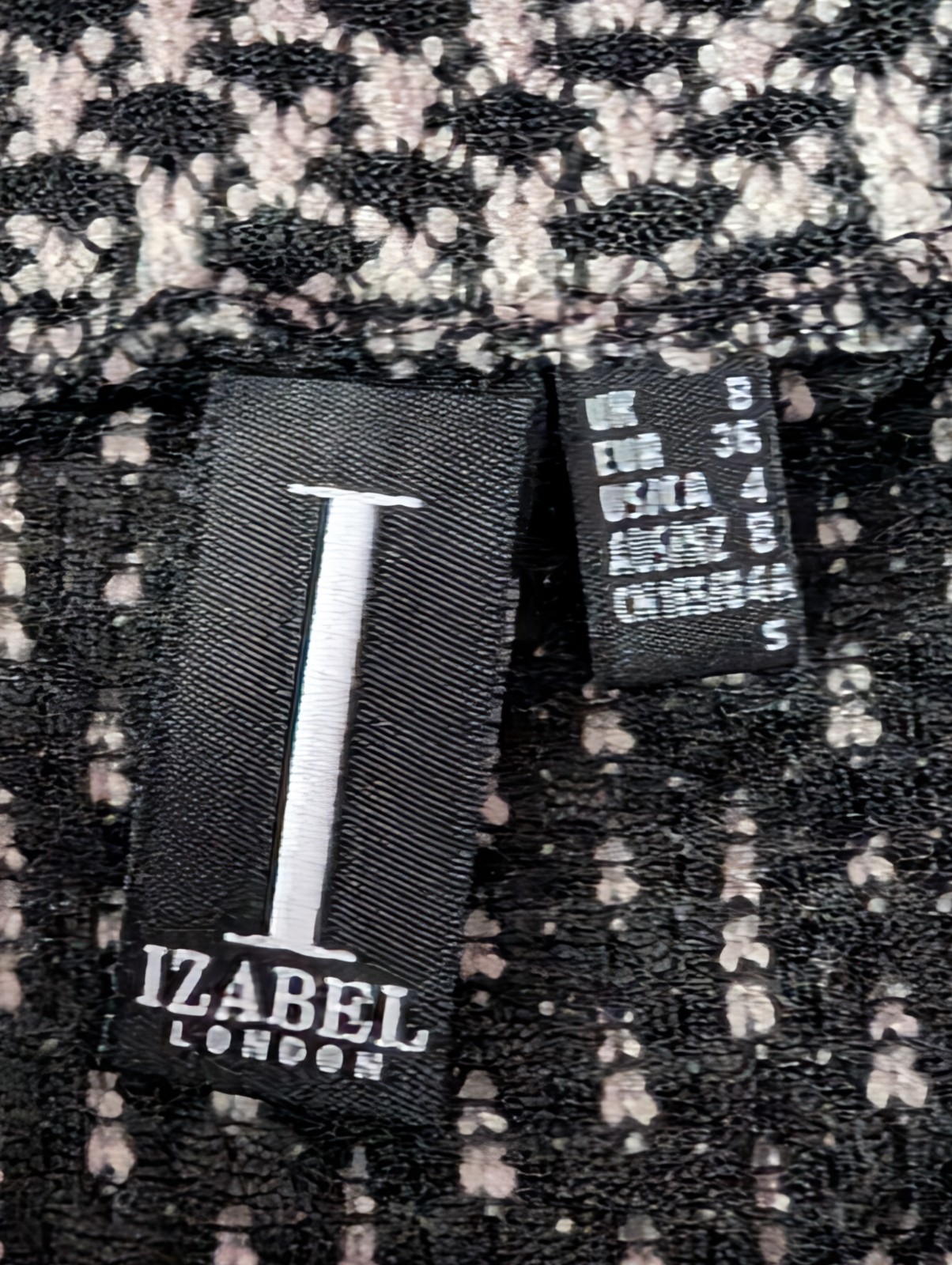 Izabel London Tunic Top / Dress Size 8. cowl neck. cap sleeve. textured knit