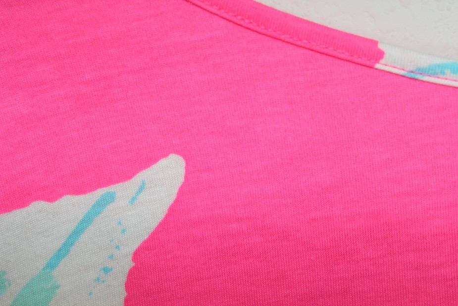 Lilly Pulitzer Marlowe Dress 100% Pima Cotton Pink Floral Boat Neck Nautical L