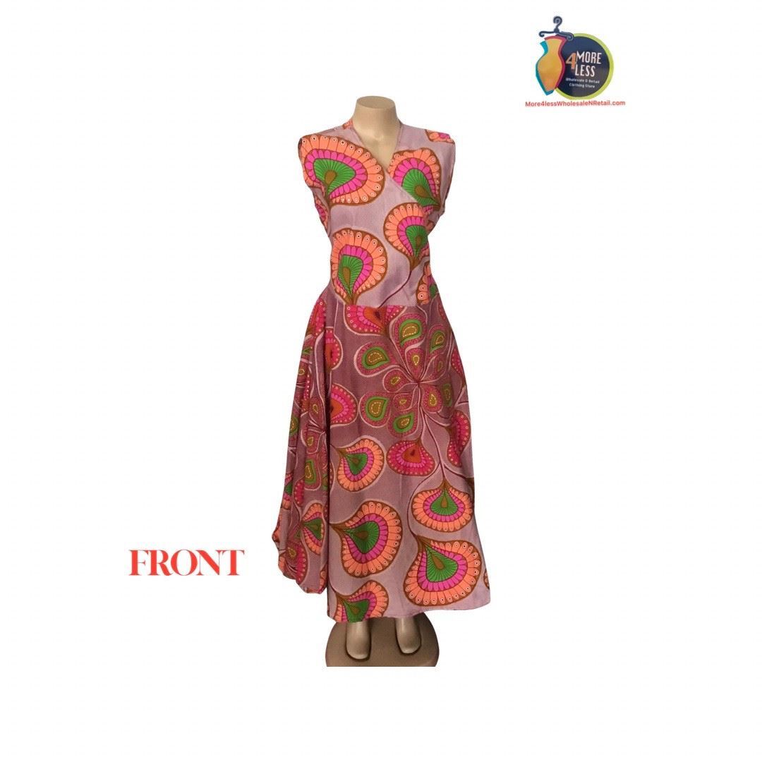 ANKARA WRAP DRESS