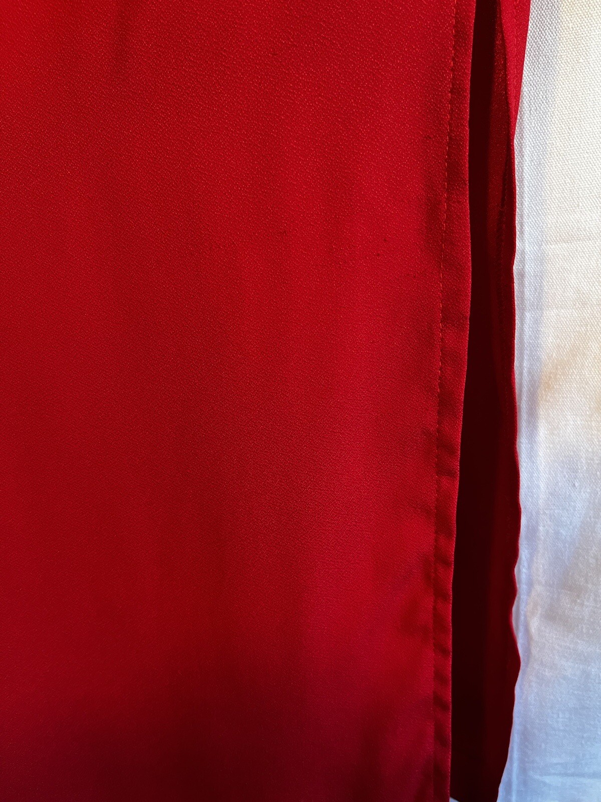 MAYVENS Vintage Red Strappy Side Slit Long Dress Size 5