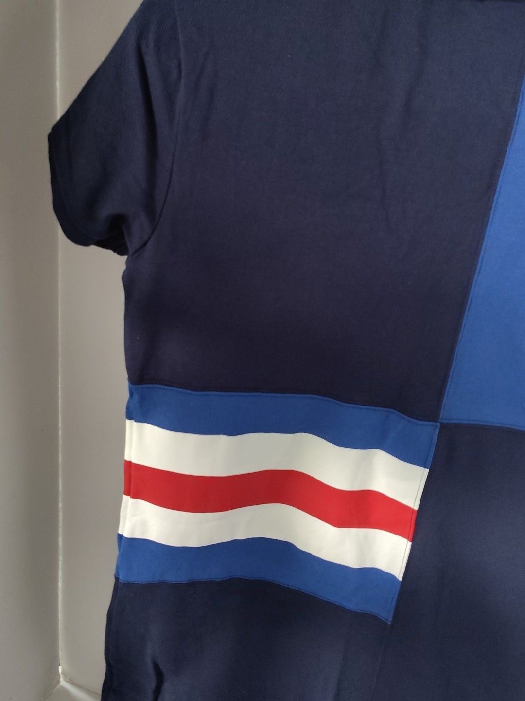 S Polo Ralph Lauren The Mesh Mini Shirt Dress The 4th July USA Patriotic Flag