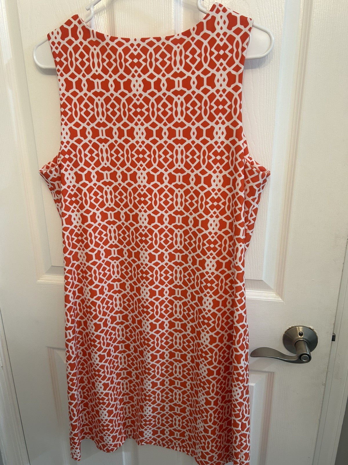 Jude Connally Women’s XL A-line Pull Over Shift Sheath Geometric Print Dress