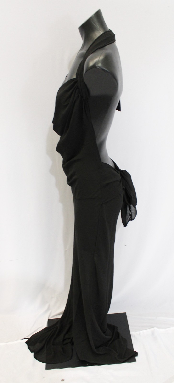I.AM.GIA Women’s Solid Off The Shoulder Kahlo Maxi Dress AR8 Black Medium
