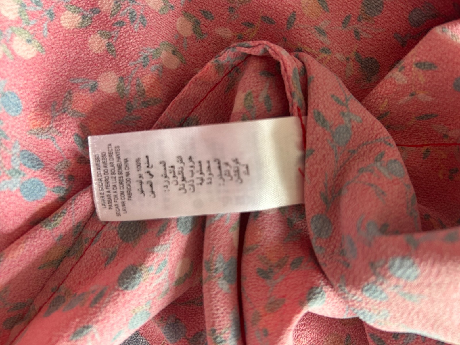 FRENCH CONNECTION Frances Drape Tie Waist Ditsy Floral Printed Maxi Dress UK12