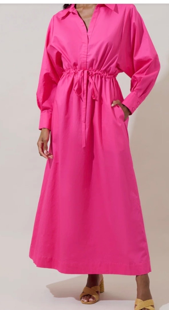 sugarlips fuscia faiza dress