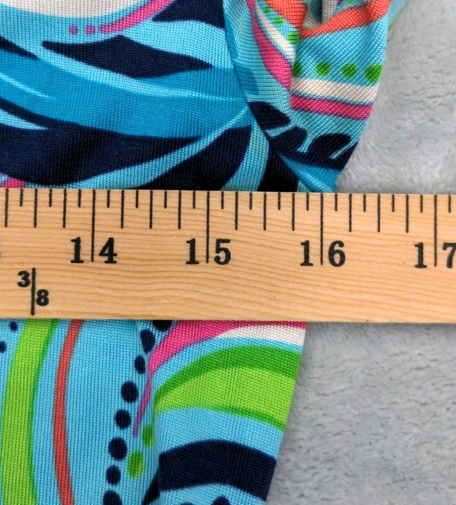Lilly Pulitzer Multicolor Silk/ Cotton Blend Tunic Dress Tropical Resort XS