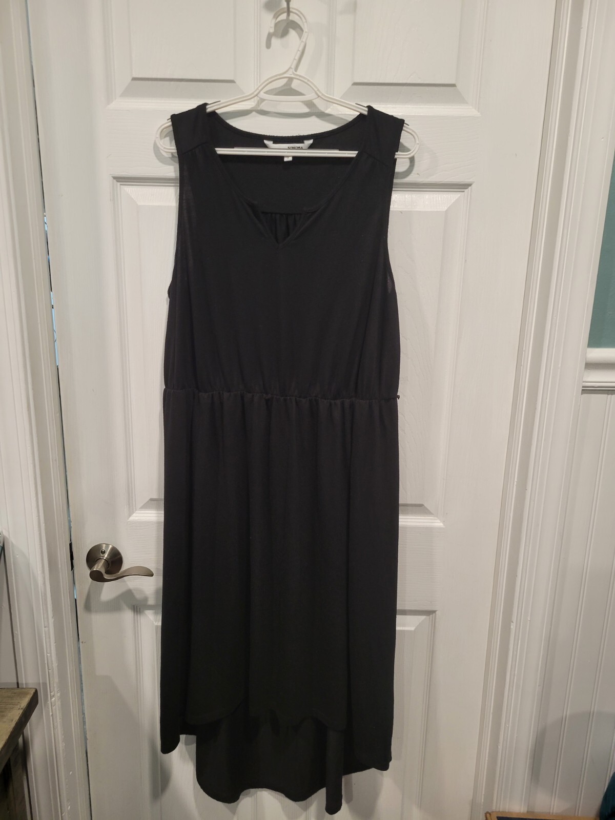 SONOMA life + style Women Black Casual Dress 1X Plus