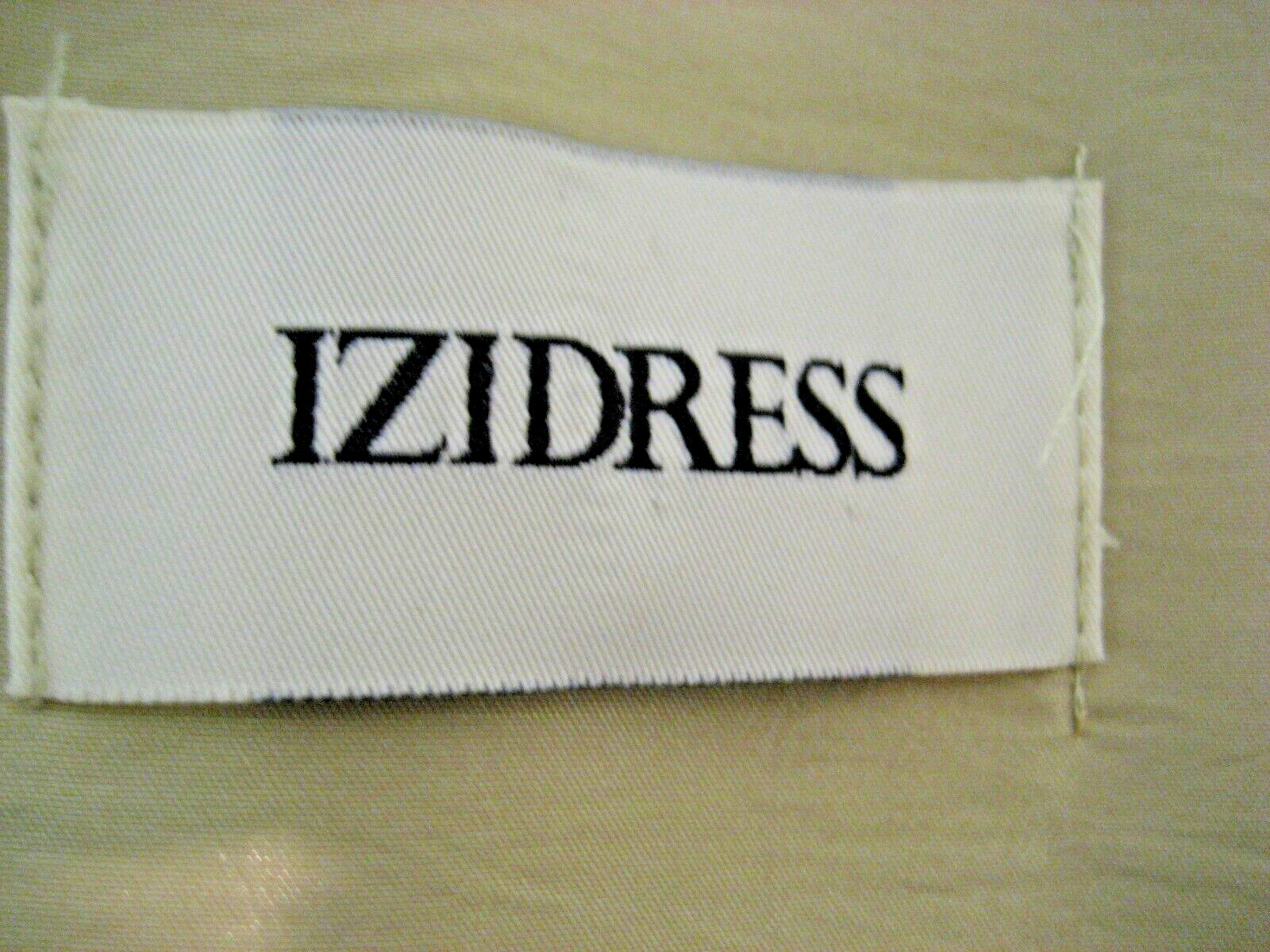 IZIDRESS Cocktail Wedding Short Classy NWT Bust 40″ Large