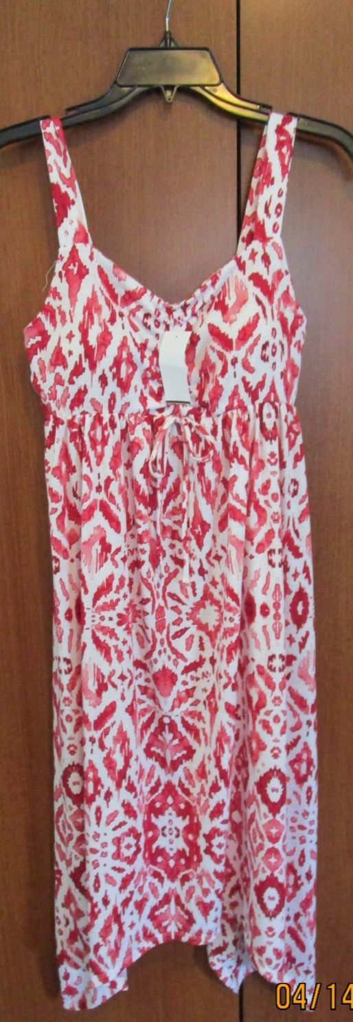 New Jamie & Layla Sun Dress Sz Medium Polyester & Spandex Bust 33 Length 45 in