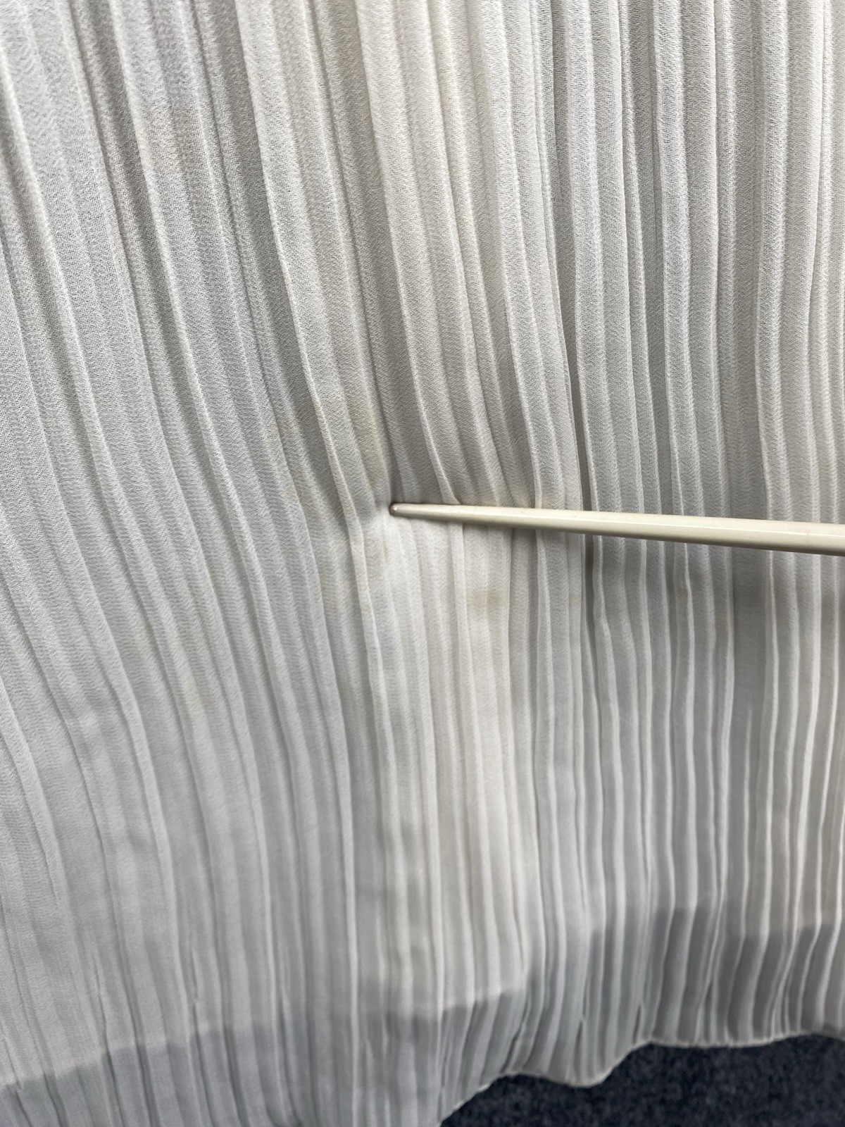 Flora Ivory Pleated Spaghetti Strap Maxi Dress
