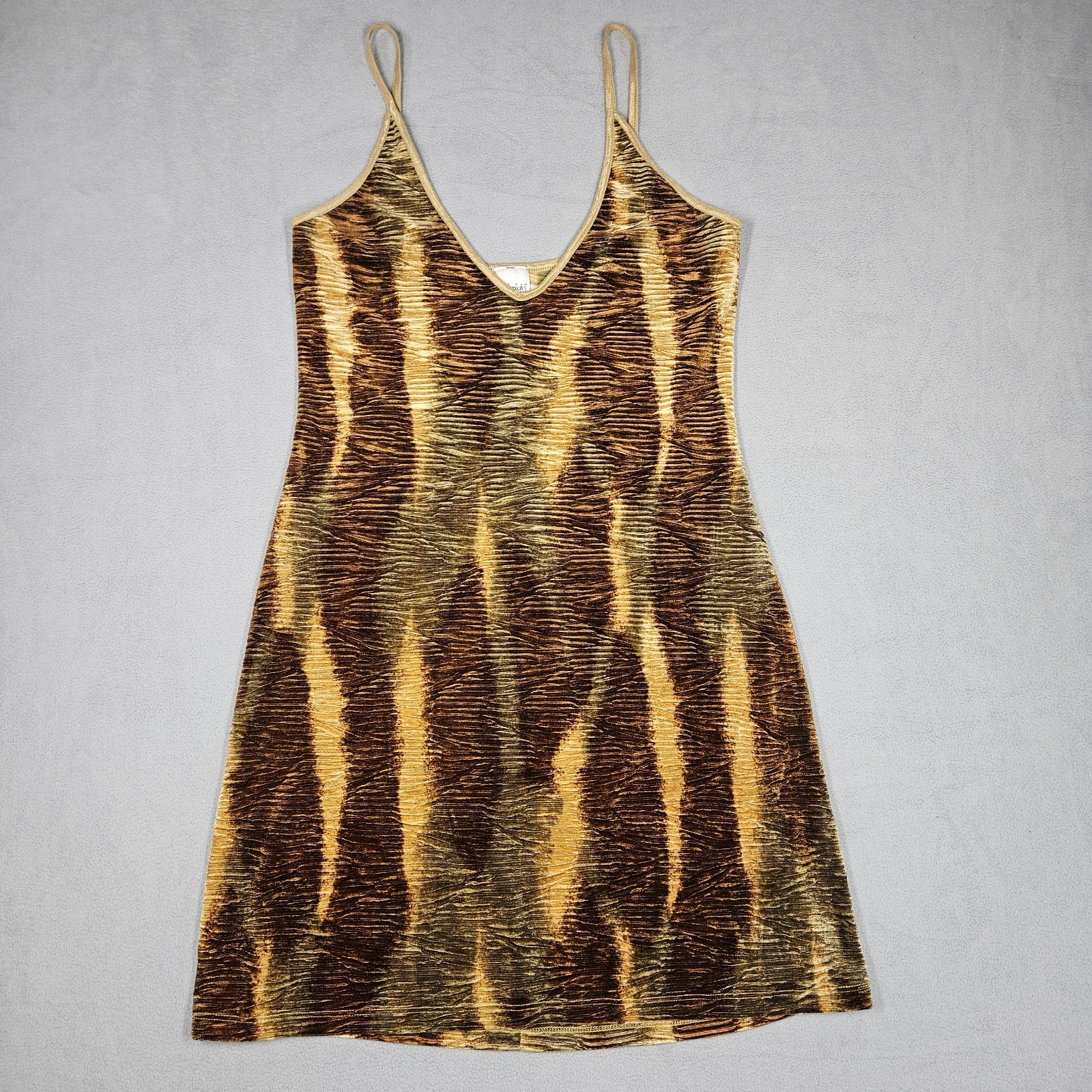 Vintage Fredericks Hollywood Velvet Dress Large Fairy Grunge Whimsigoth Y2K Mini