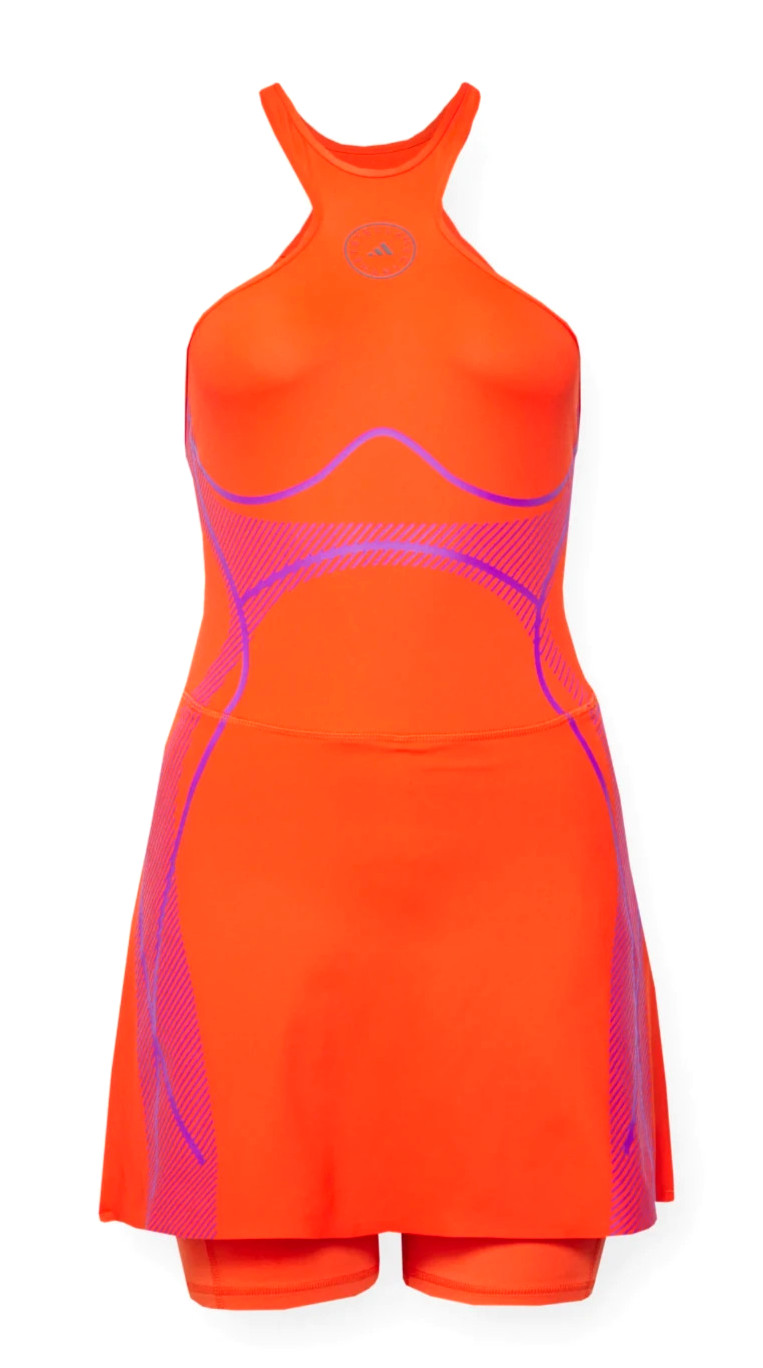 adidas by Stella McCartney TRUEPACE Running Dress with Shorts. Color Black. New