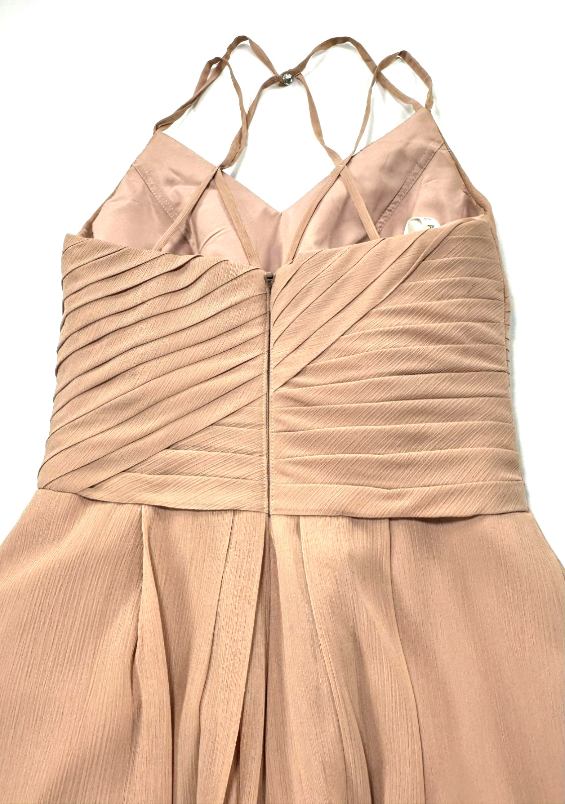 Azazie Soft Pink Dress | A2 | with a pocket | Used Good – Need Small Repair