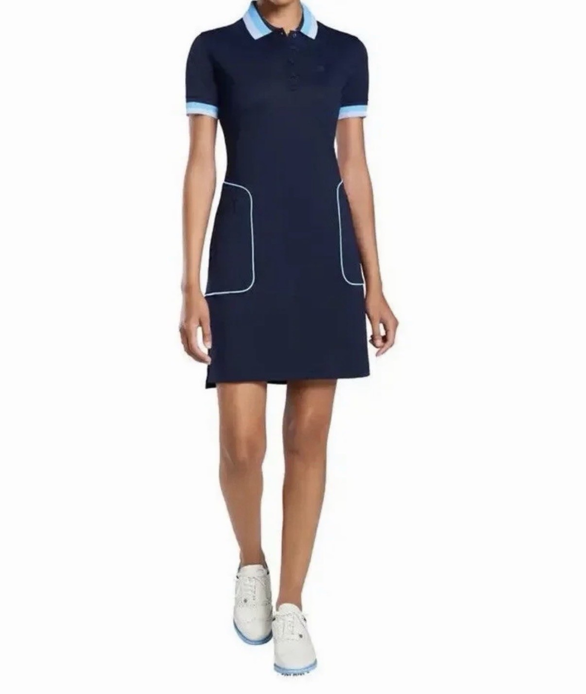 G/Fore Polo Dress Sz:Xs Twilight Short Sleeve Womens Golf GFore $225