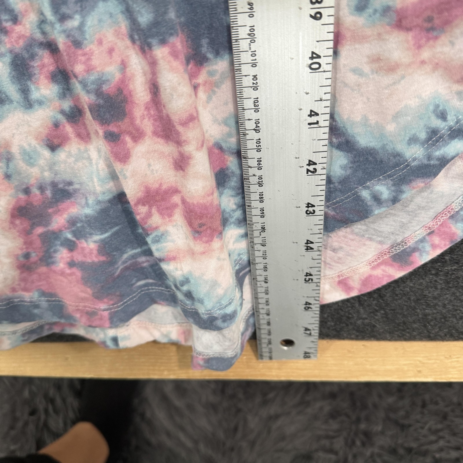 Eddie Bauer Dress Women’s Medium Multicolor Tie Dye Tank Midi Cotton Jersey