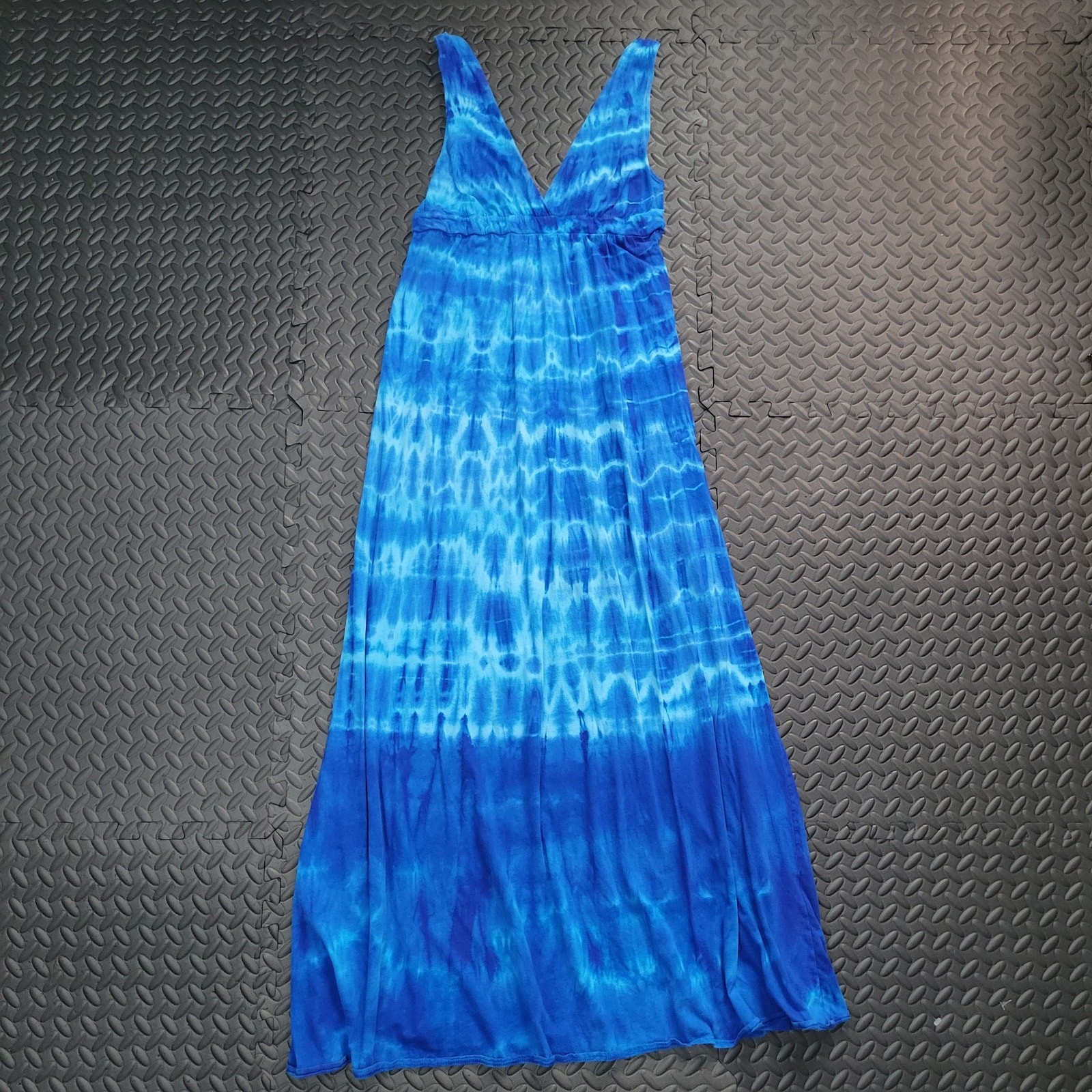 Gypsy 05 Maxi Dress XS Organic Cotton Tie Dye Boho Coastal Festival Summer