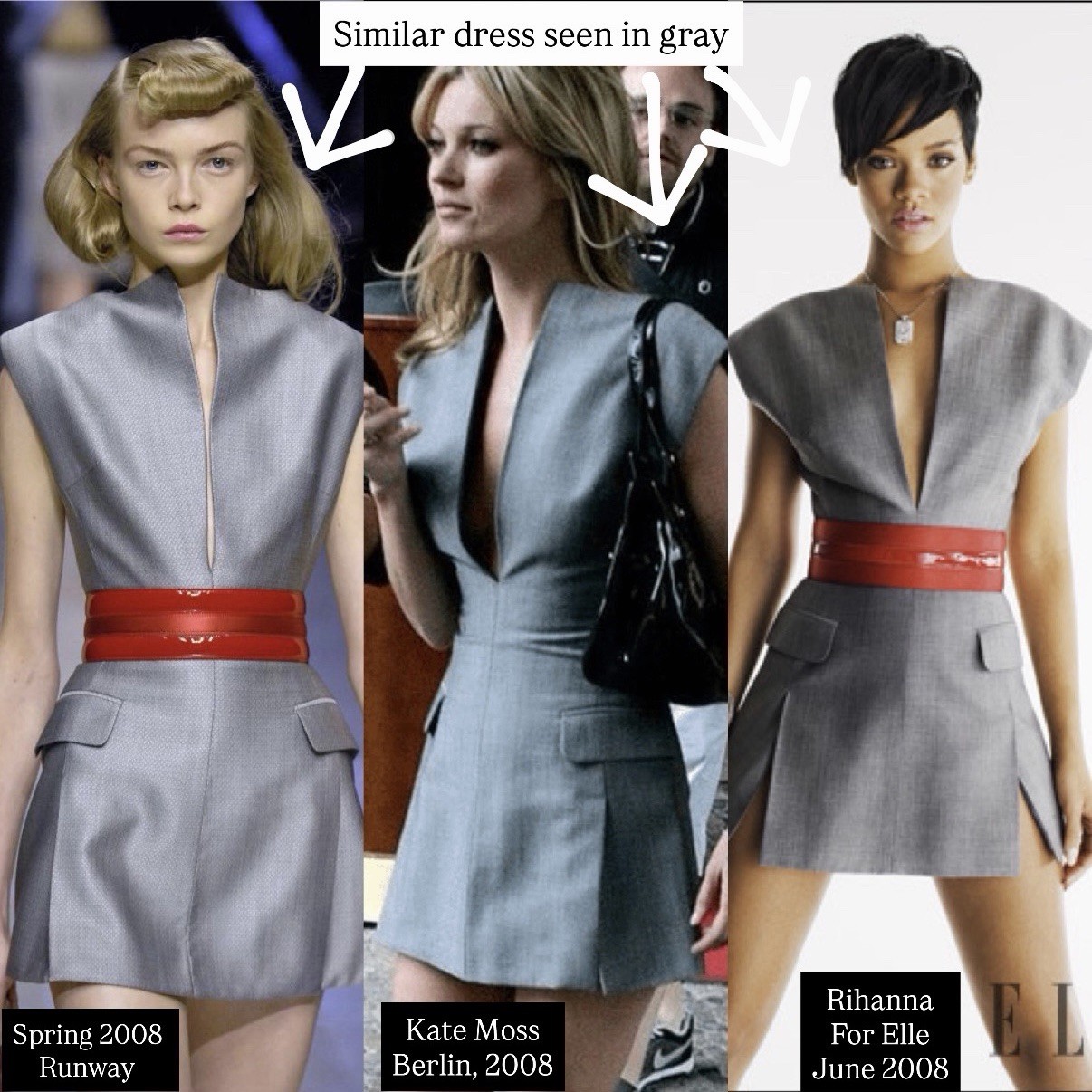 Alexander McQueen Spring / Summer 2008 La Dame Bleue Runway Silk Mini Dress