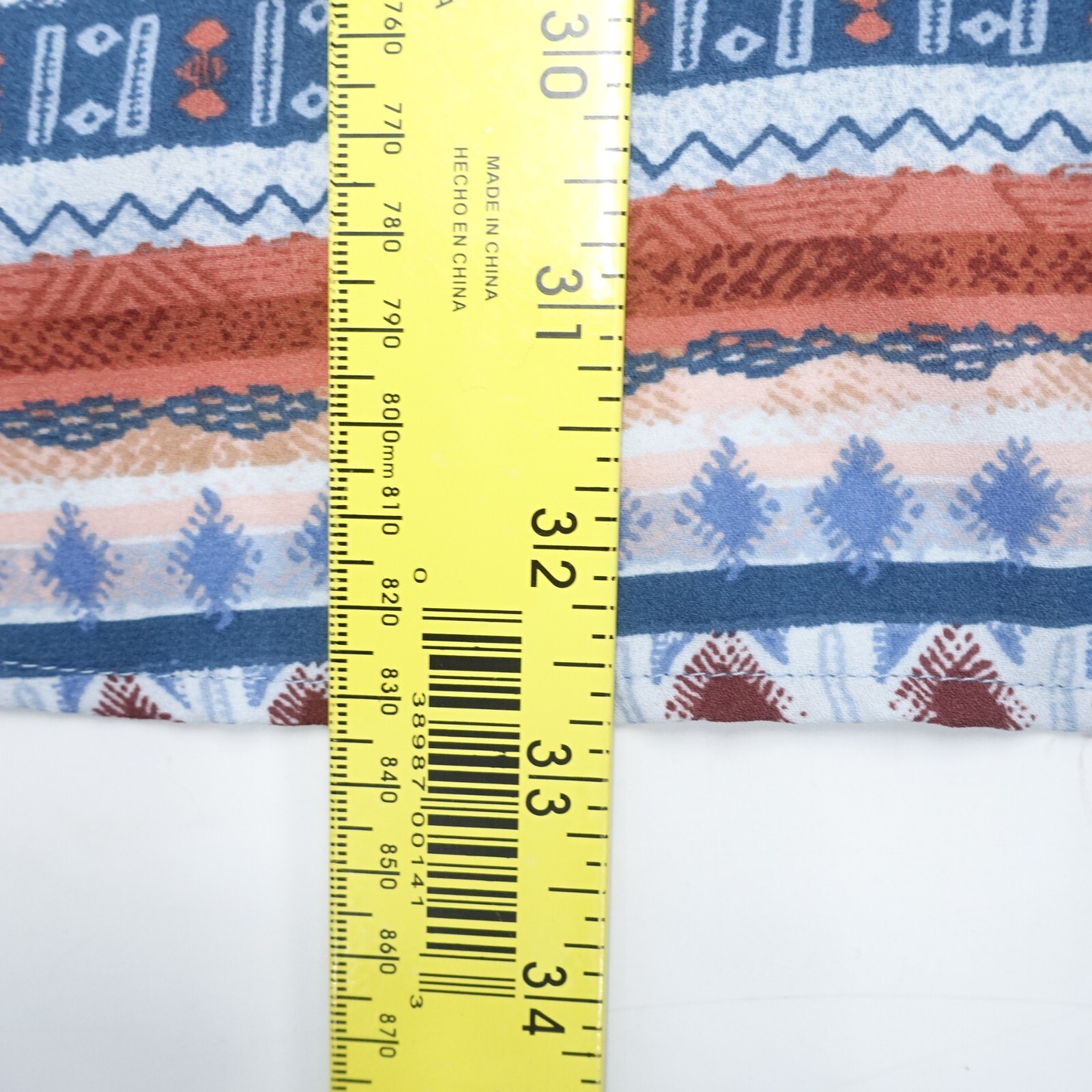 Forever 21 Shift Dress Women’s Medium Multicolor Aztec Print Round Neck Pullover