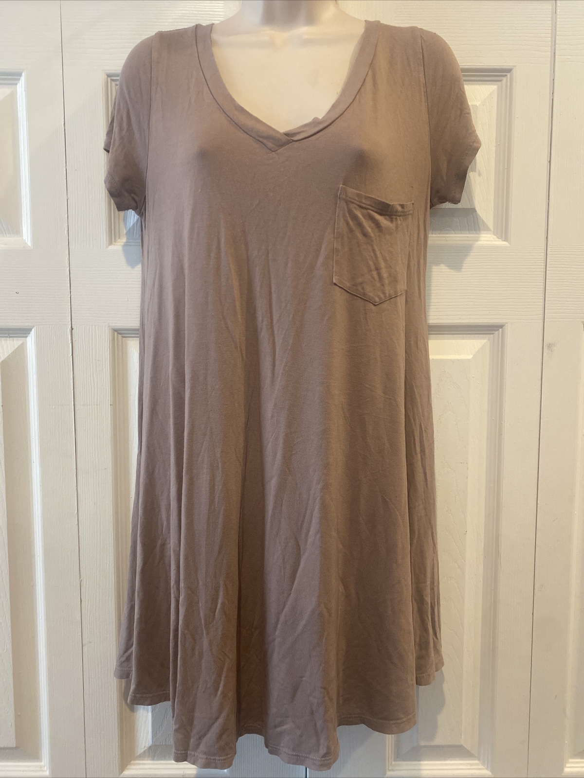 Stylish Short Sleeve Wanna B Dress Size Small
