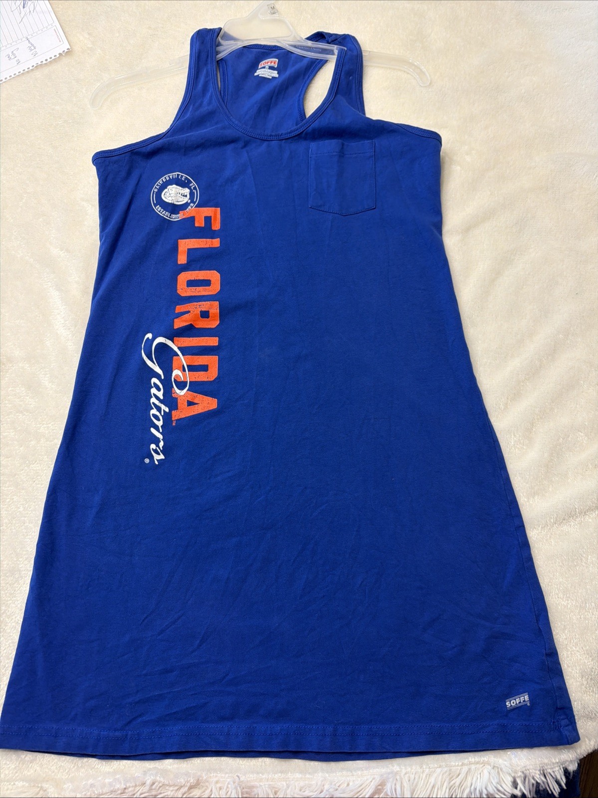 Florida Gators Dress Medium Women’s College Classic Blue Tank Football Team Logo