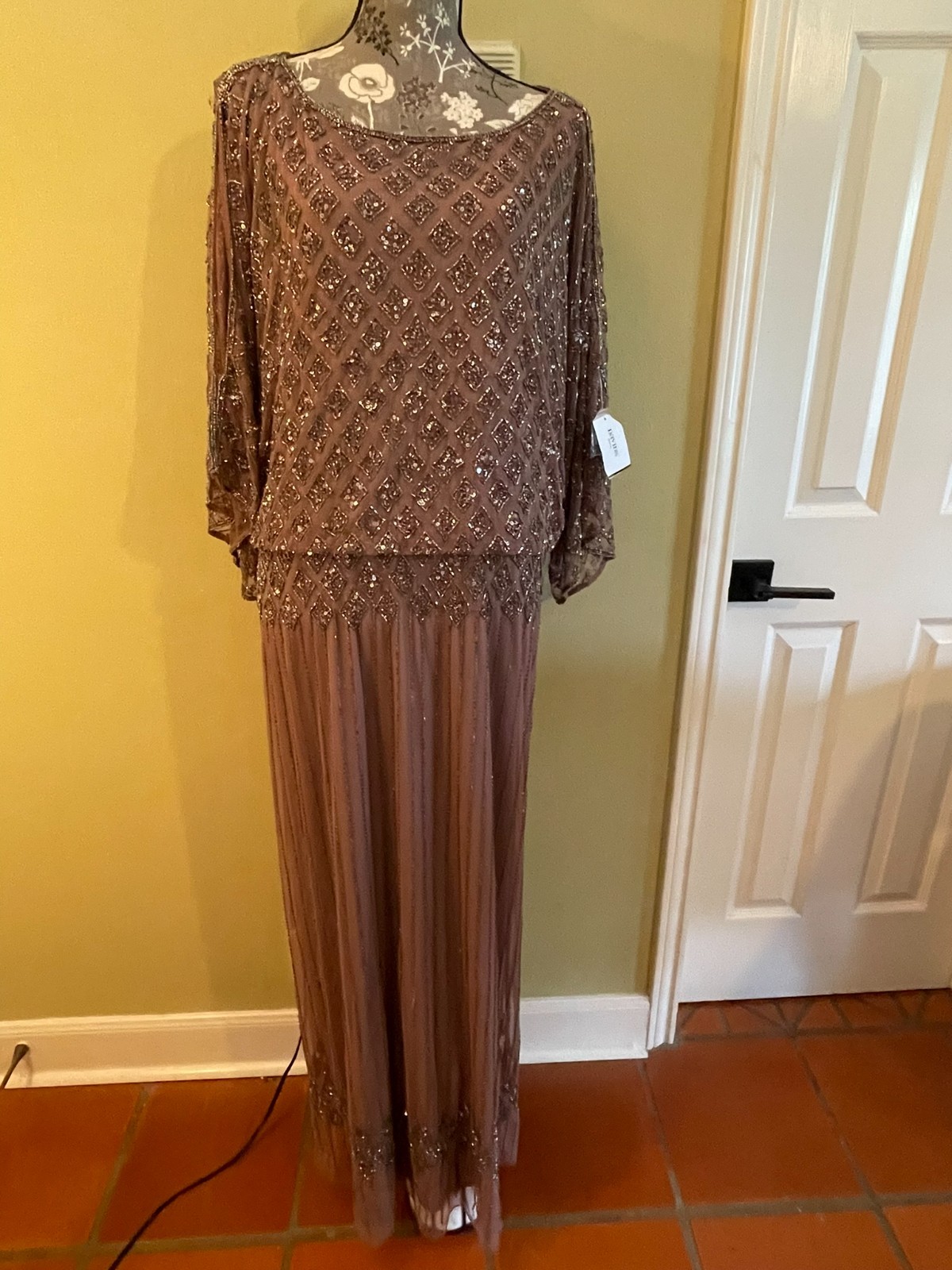 Pisarro Nights Mauve gown