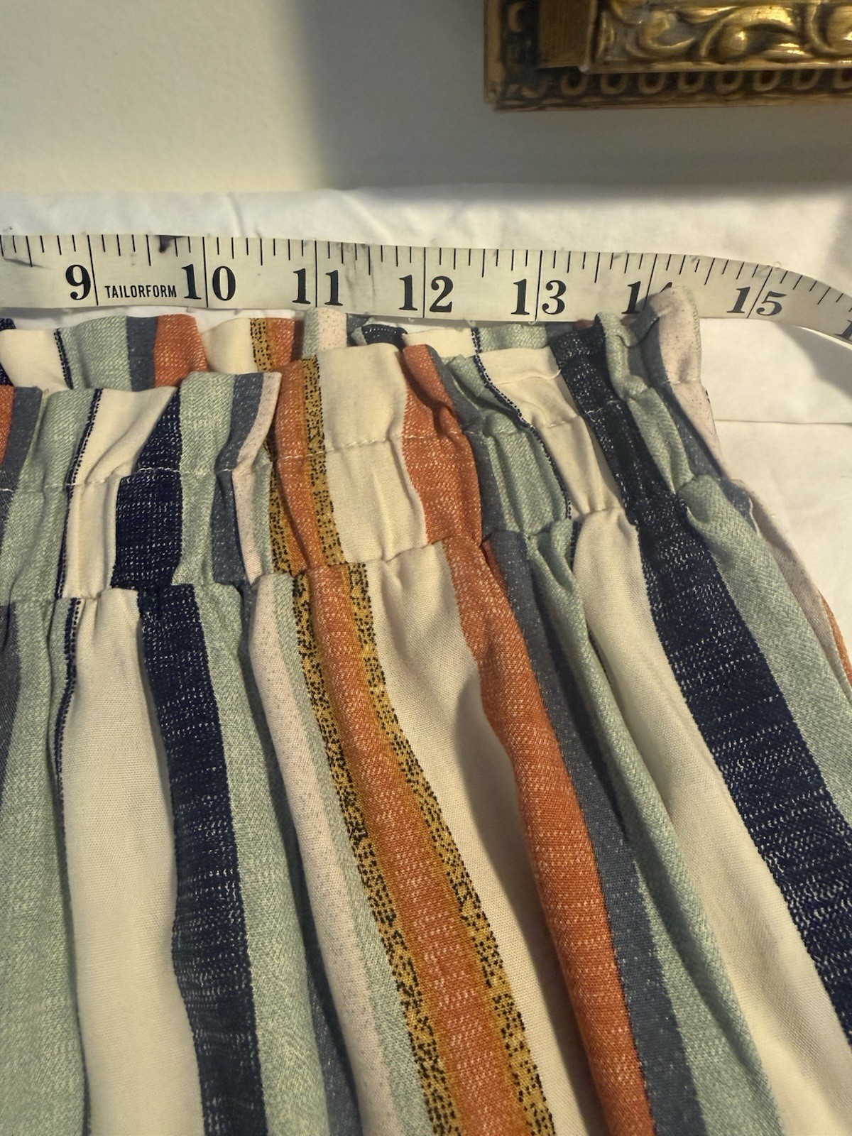 Art Class Wide Leg Pant Striped Girls Lx16 18Beach Festival Hippie Pull On Waist