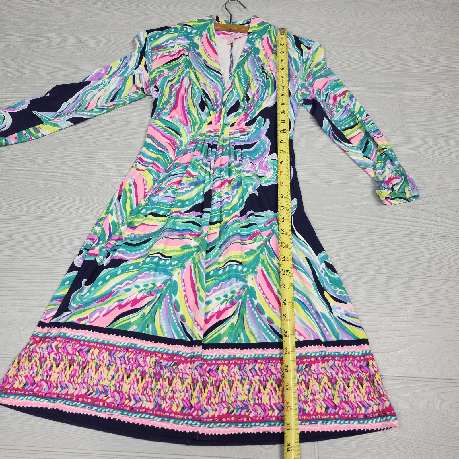 Lilly Pulitzer Margate Don’t Leave Me Hanging Dress Womens Size XS