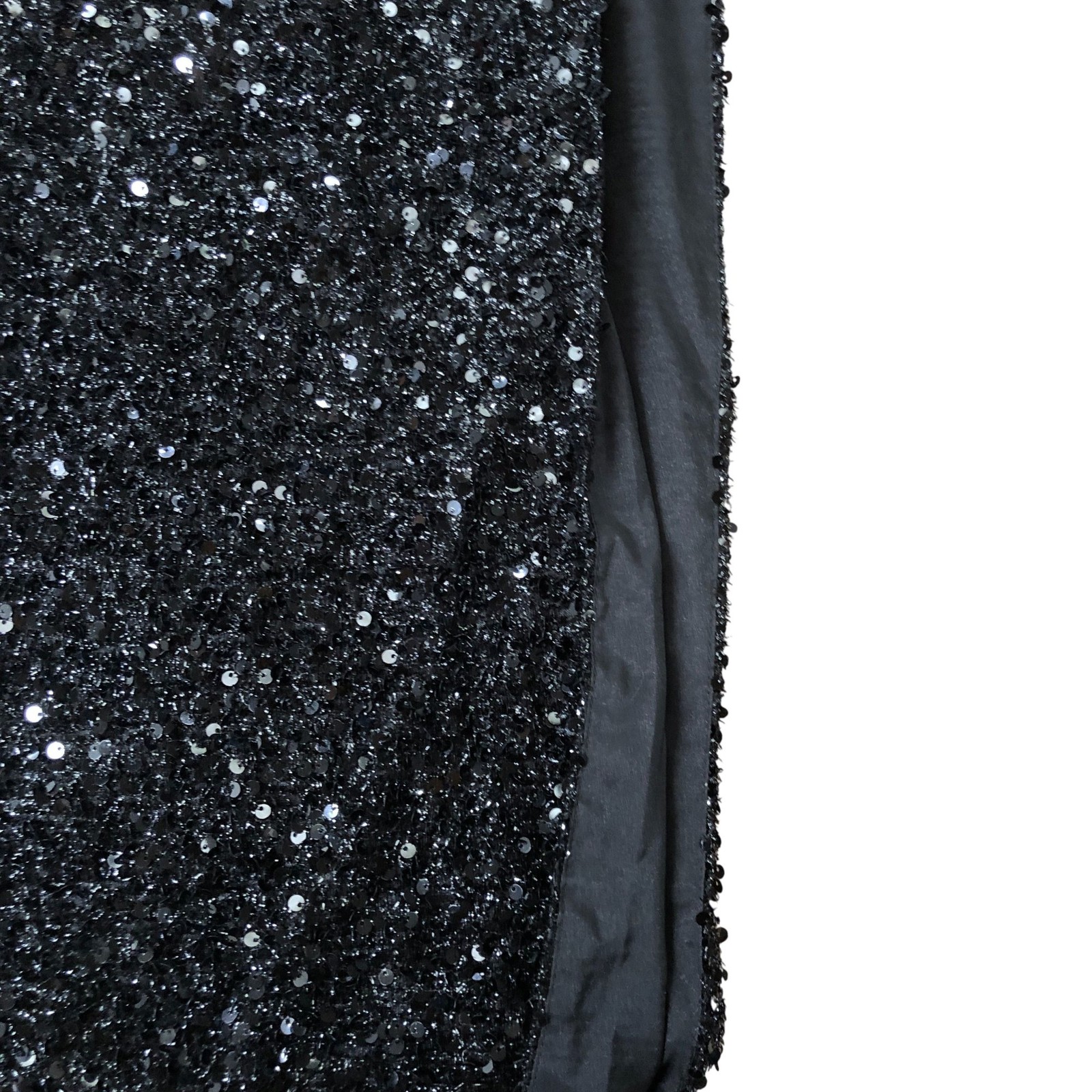 Jarlo Clement Sequined Strapless Dress Women’s Black Evening Gown Size 8