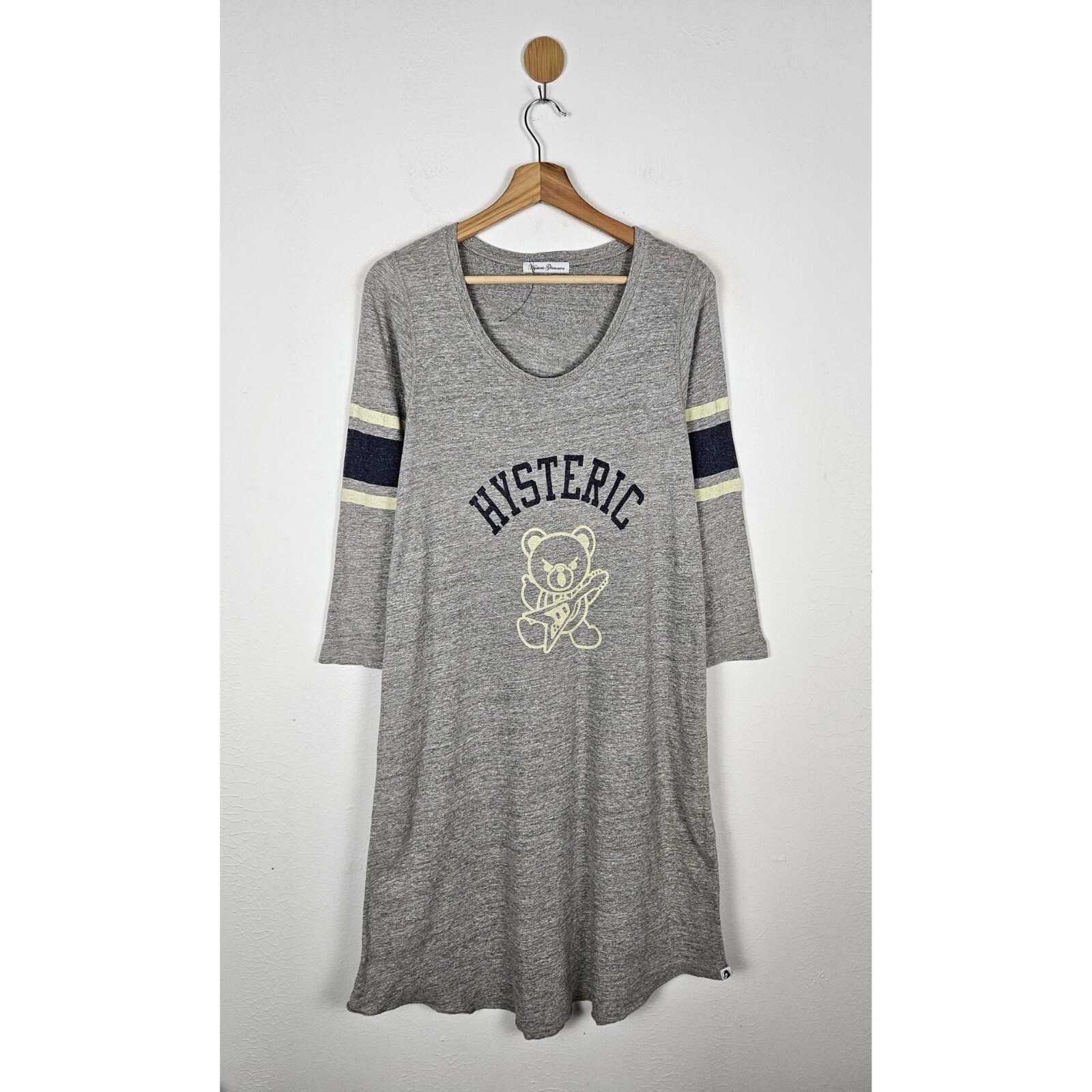 Hysteric Glamour Bear Grateful dead Long dress shirt