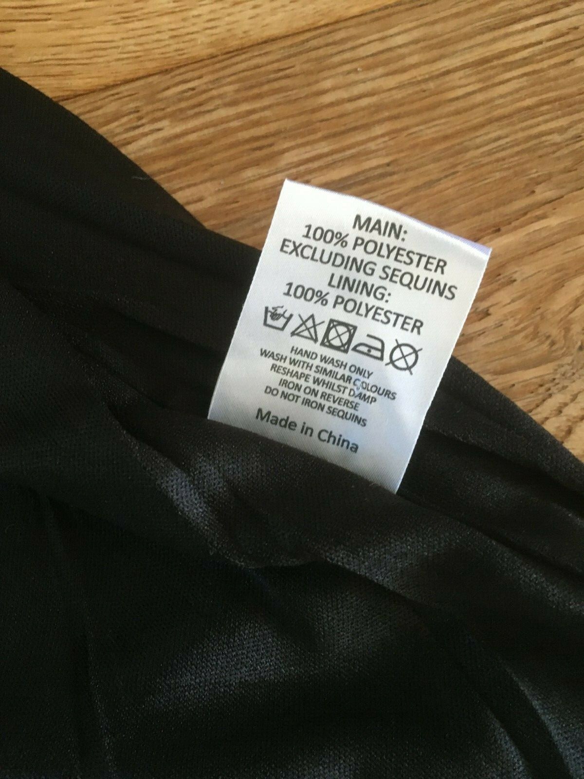 Jane Norman Black Sequin Bodycon Party Dress Size 8 Xmas Party Sparkle Silver