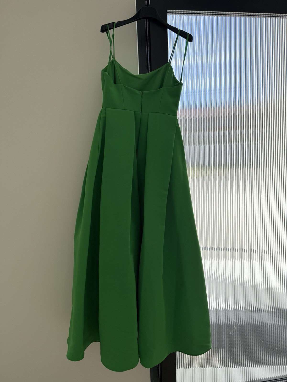 Sachin + Babi Gwen pleated faille gown