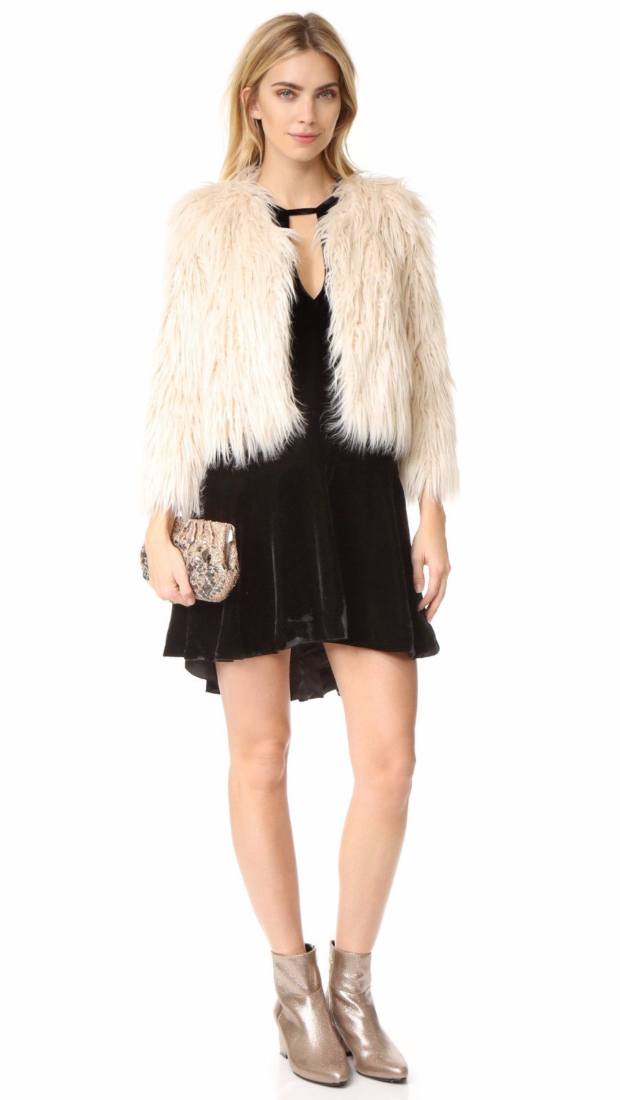 NWT FREE PEOPLE SzS SOFT FOCUS SLEEVELESS DROP-WAIST VELVET DRESS BLACK $168
