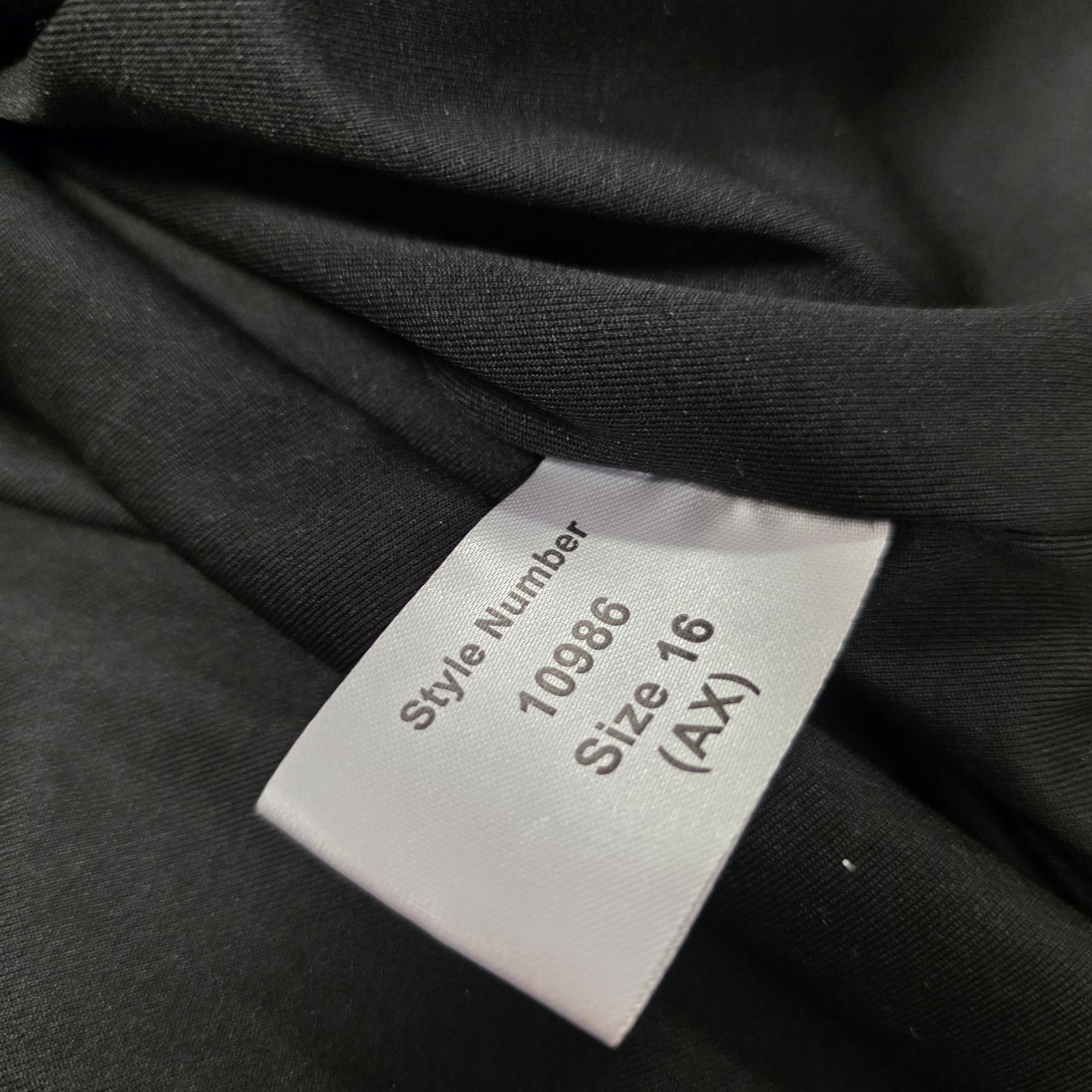 Roman Originals Black Silver Glitter Maxi Dress Wrap V Neck Evening UK 16
