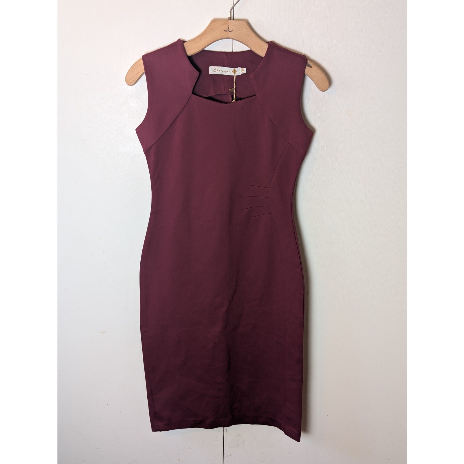 Eres Bella Red Midi Dress Small