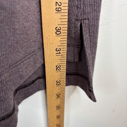Lululemon Gone For The Week Dress XS Mockneck Dark Purple Athleisure Stretch