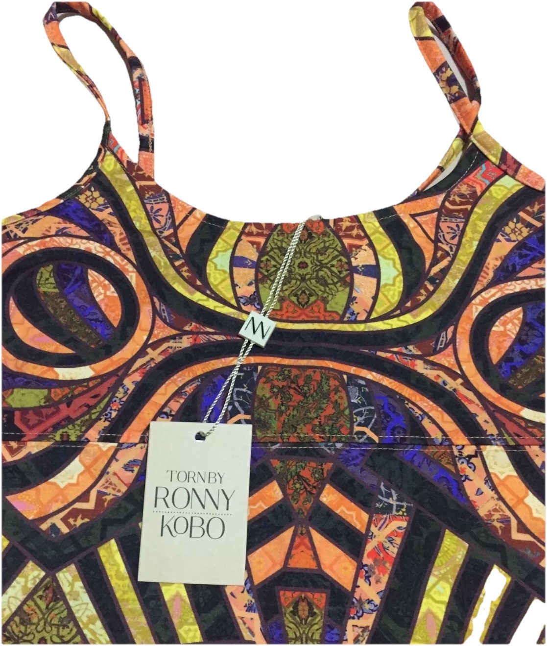 TORN BY RONNY KOBO Women’s Printed Ruffled Party Dress Retail: $369 (NWT)