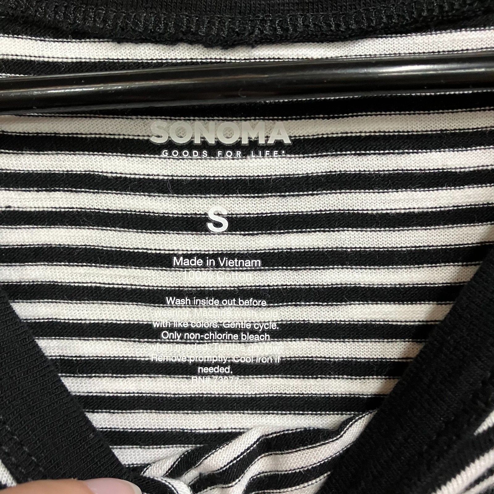Sonoma Goods For Life Essential Tank Dress Women’s Petite Small Striped Summer